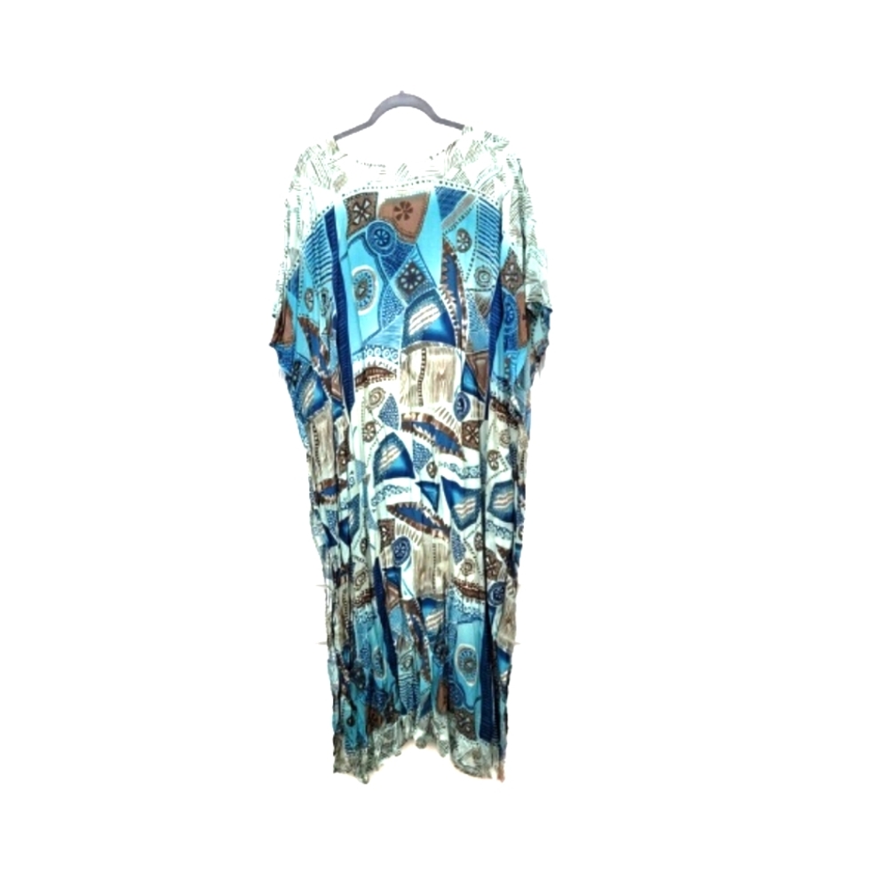 ``D25512 Nefertiti Collection Print Maxi Dress